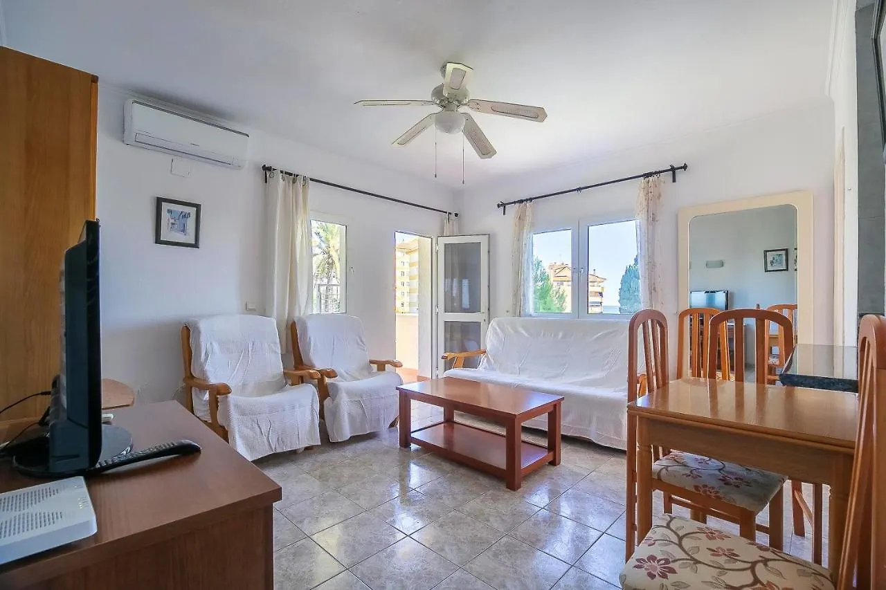 Sea View Apartment In Benalmadena, Shared Pool ספרד